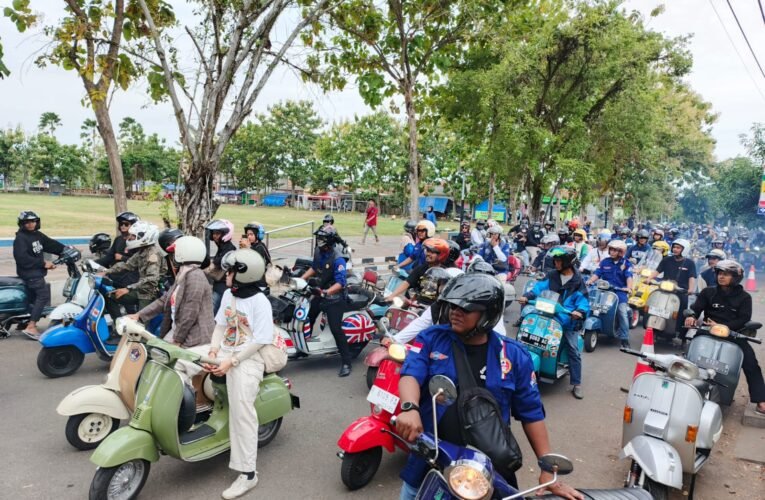 Nusakambangan Scooter Club Deklarasikan Dukungan kepada Ahmad Lutfi untuk Maju Gubernur Jateng