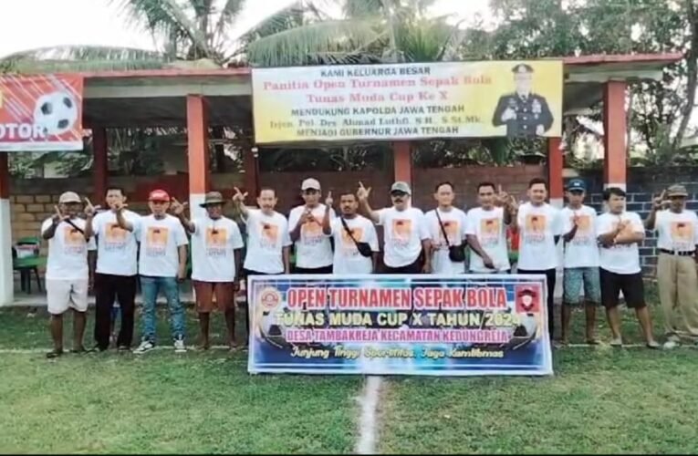 Sosialisasikan Sosok Ahmad Luthfi di Kecamatan Kedungreja Cilacap, Relawan Balane Pak Luthfi Gelar Turnamen Sepak Bola