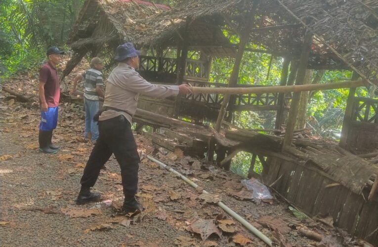 Tempat Sarang Kejahatan dan Tempat Mesum, Bekas Warung Bakso di Desa Bener Kecamatan Majenang Di Gusur