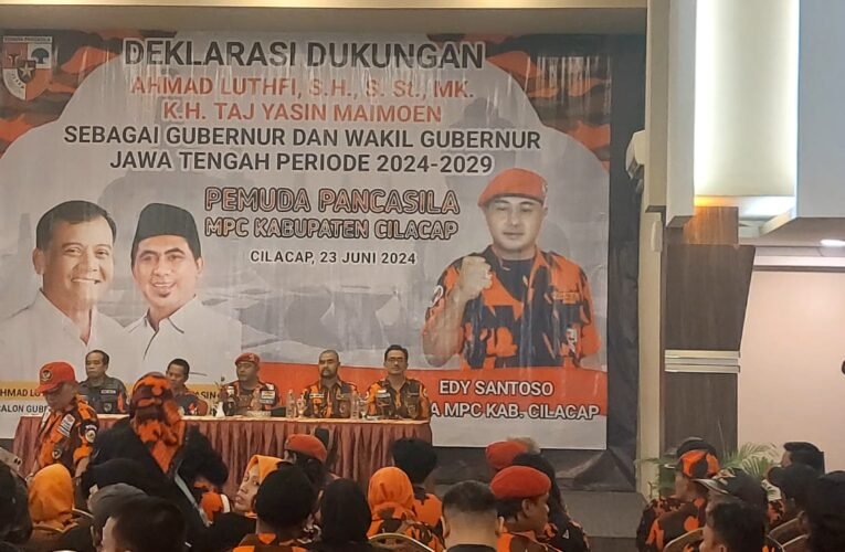 Ahmad Luthfi Dapat Dukungan Maju Cagub Dari MPC Pemuda Pancasila Cilacap