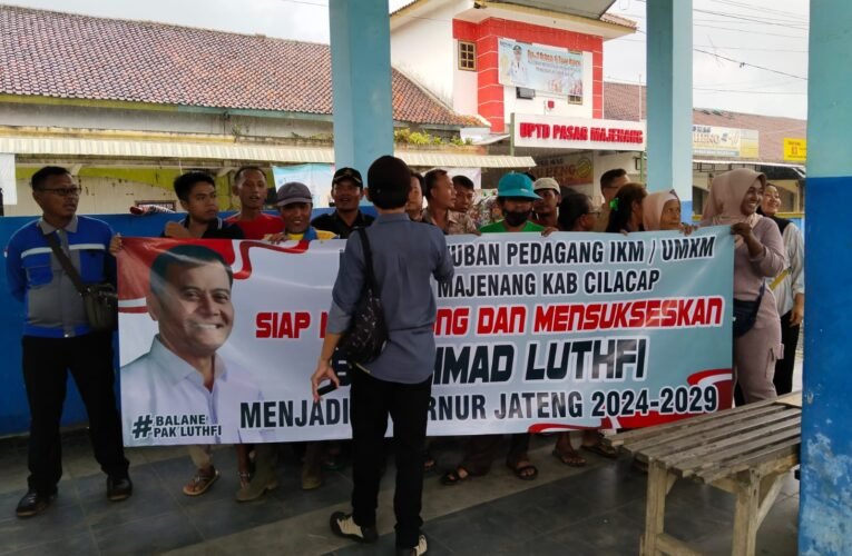 Paguyuban IKM dan UMKM Kecamatan Majenang Cilacap Dukung Ahmad Luthfi dan Gus Yasin Maju Pilgub Jateng