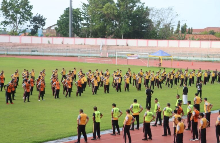 Pastikan Kebugaran Anggota, Polresta Cilacap gelar Tes Kesamaptaan Jasmani