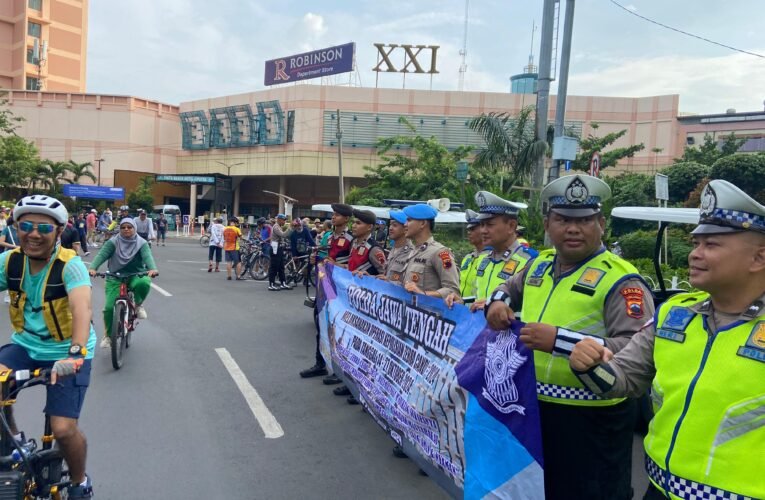 Hari ke-7 Ops Zebra Candi 2024; Polda Jateng Giatkan Pengawasan dan Edukasi Di Tengah Penurunan Pelanggaran