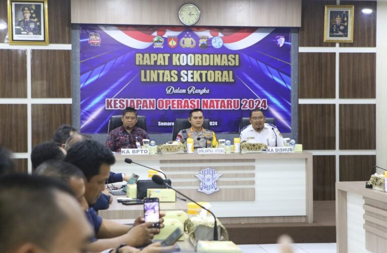 Polda Jateng Gelar Rakor Lintas Sektoral, Matangkan Persiapan jelang Nataru 2024